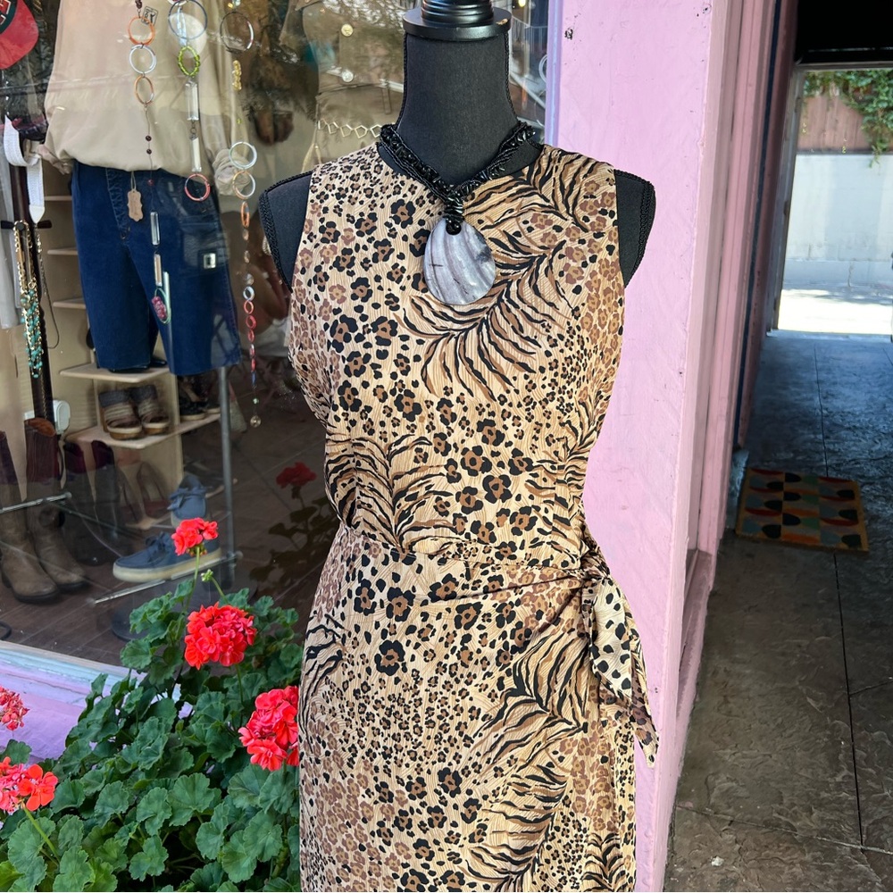 Jones New York - Animal Print Midi Dress 🤎🐆